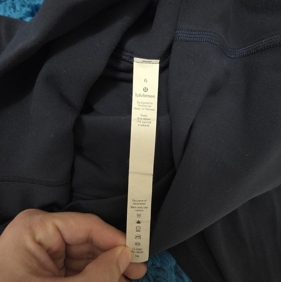 Lululemon Align High Rise Crop 17" Leggings Size 6 - Picture 8 of 8
